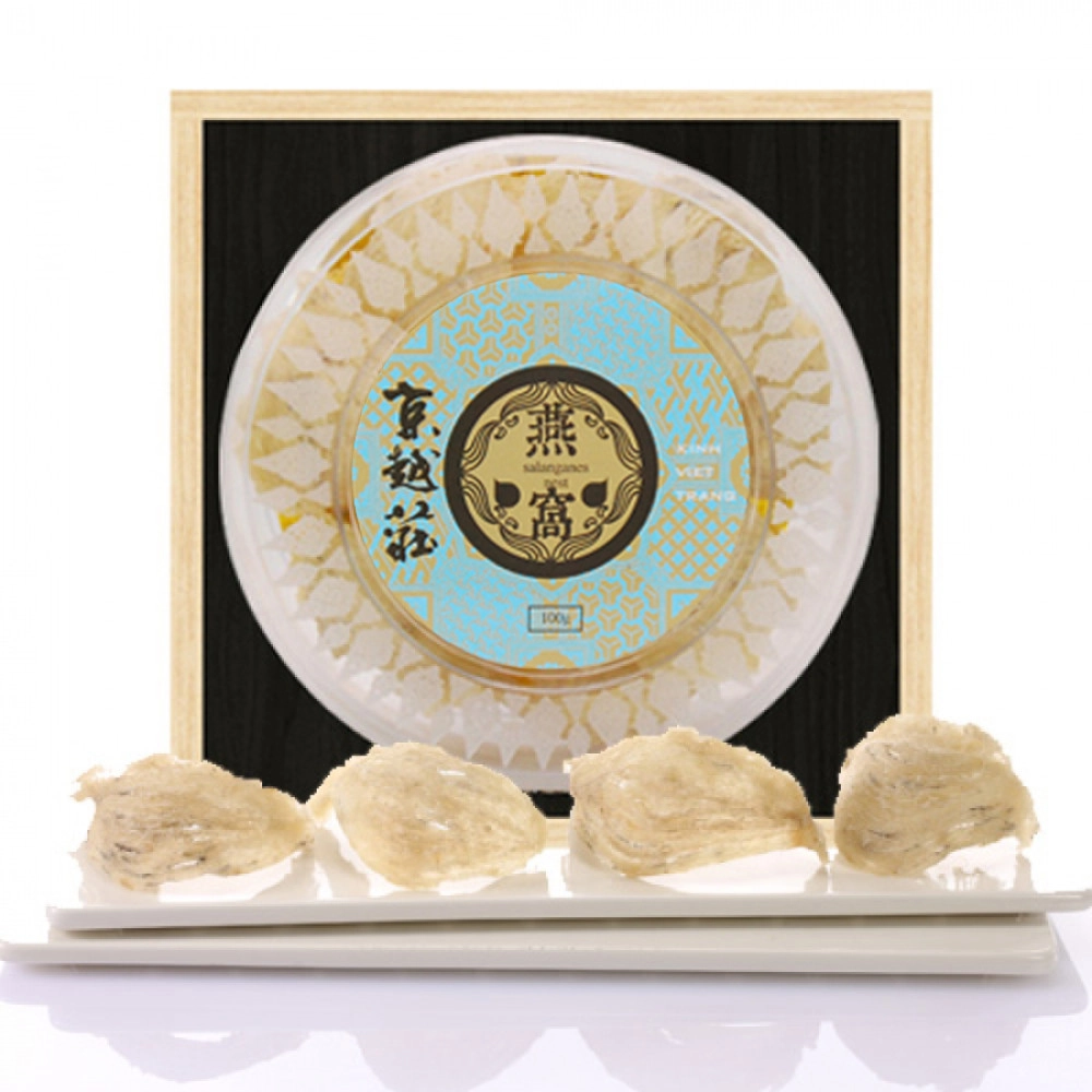 特等金絲海燕盞 - 乾燕禮盒 100克 圓盒裝 (缺貨)